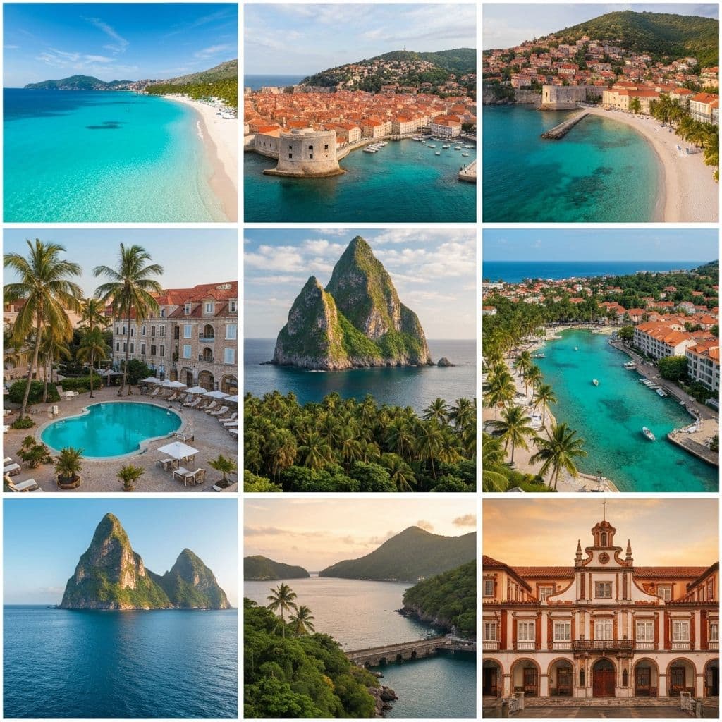 Collage of top pickleball travel destinations for 2026